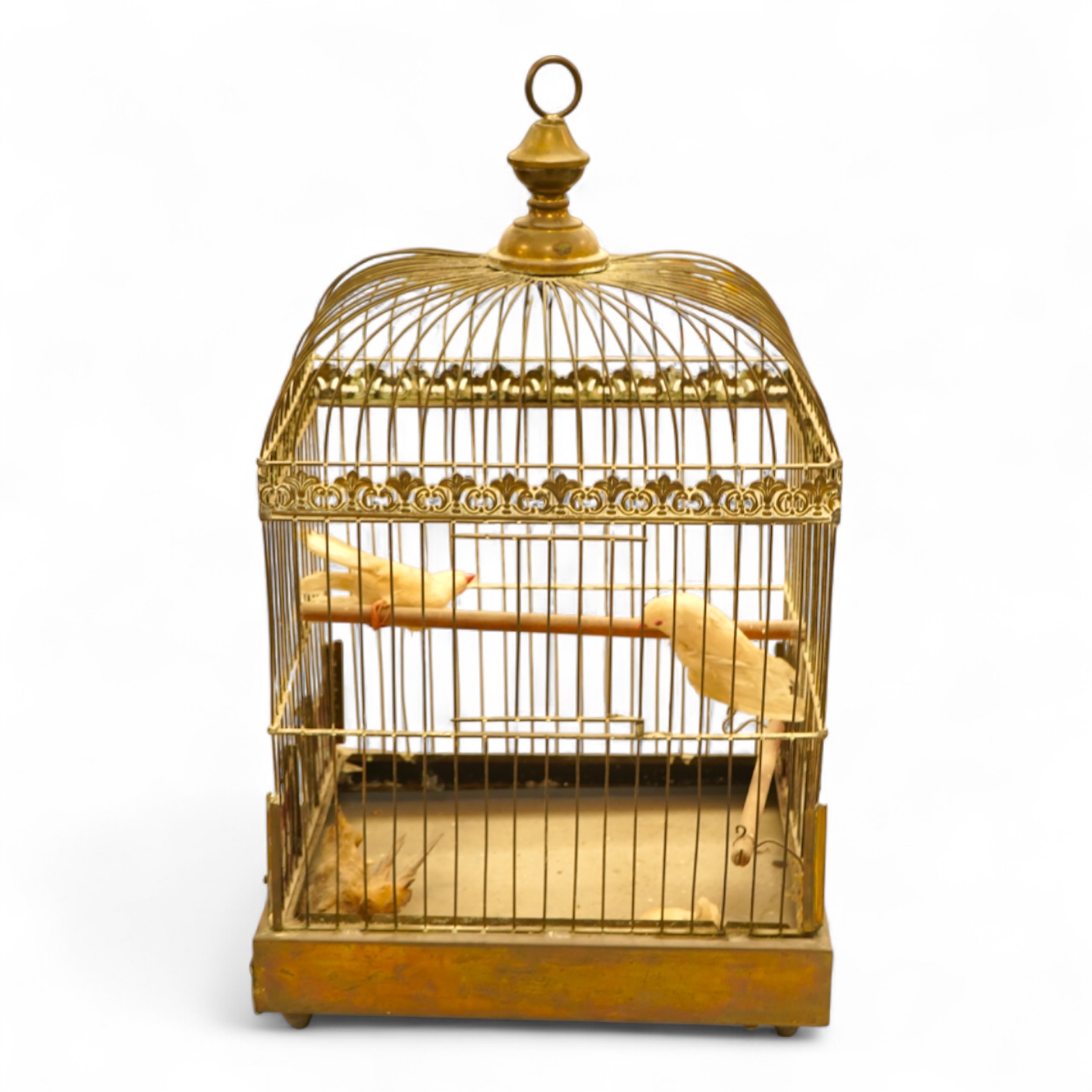 A mid 20th century birdcage, 50cm
